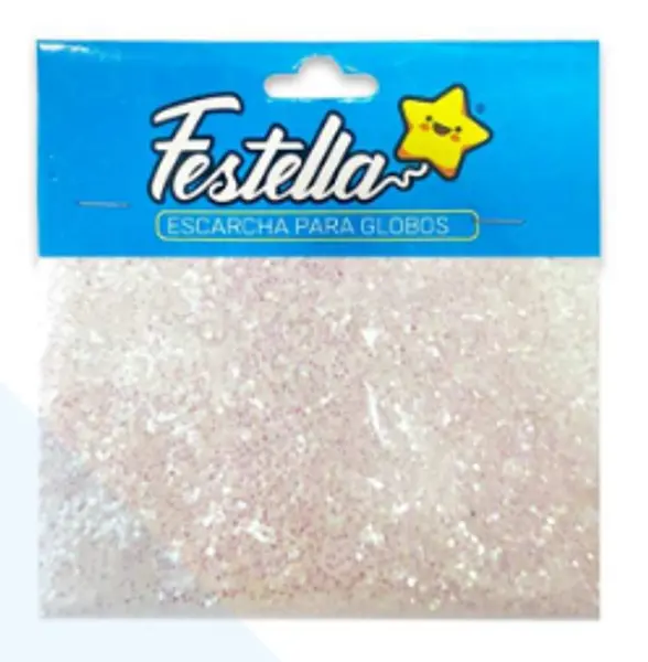 Escarcha Para Globo Tornasol Paquete X12