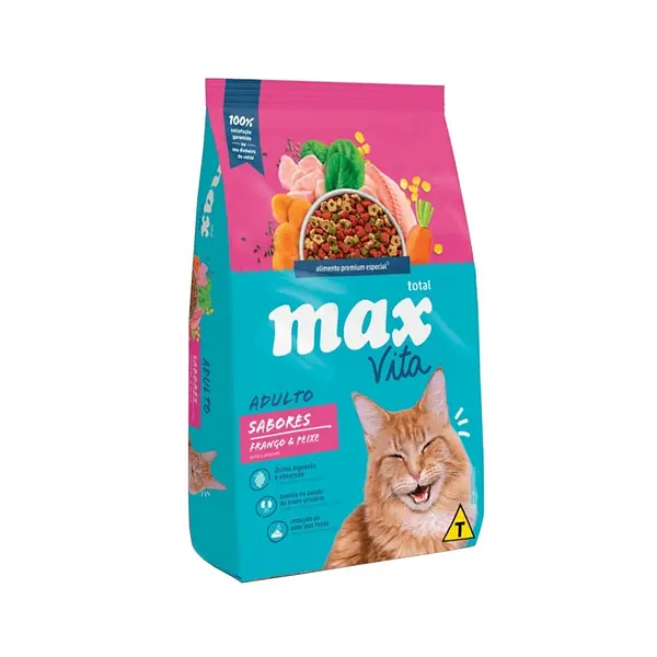 MAX VITA CAT SABOR FRANGO Y PEIXE 1KG