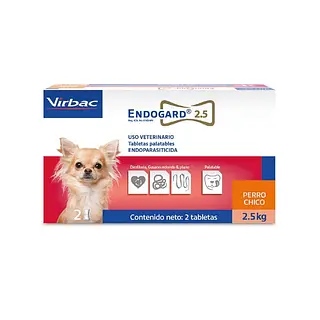 ENDOGARD 2.5 X 2 TABLETAS