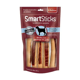 SMARTSTICKS PECHUGA DE POLLO X5 PALITOS