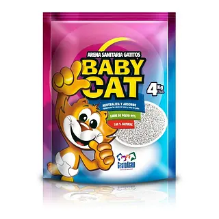 ARENA PARA GATOS BABY CAT 4KG
