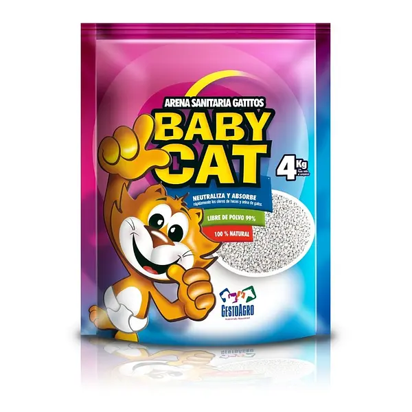 ARENA PARA GATOS BABY CAT 4KG