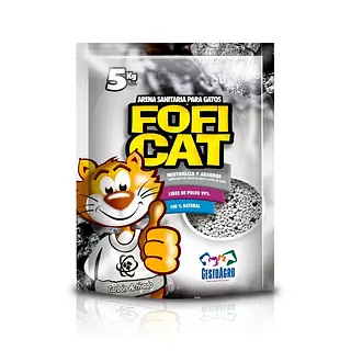 ARENA FOFI CAT CARBON ACTIVADO 5KG