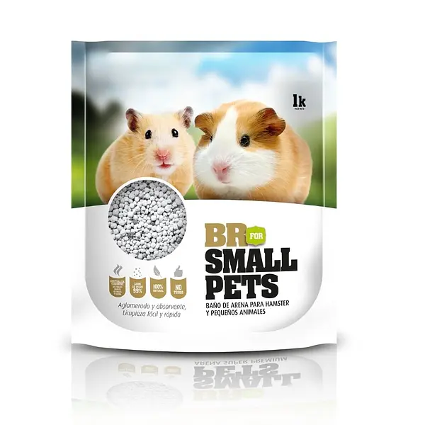 ARENA PARA HAMSTER BR SMALL PETS 1KG
