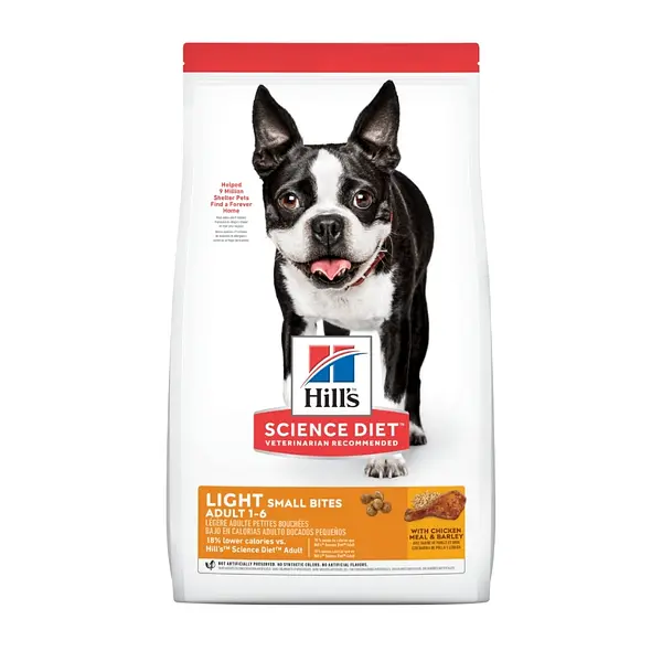 HILLS ADULTO SMALL BITES LIGHT 2.5KG