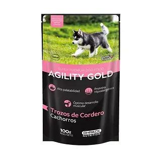 Agility Gold Pouch Trozos De Cordero