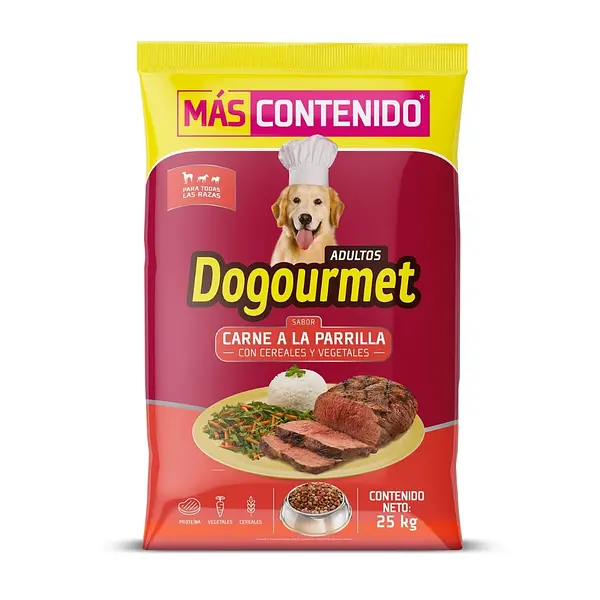 DOGOURMET ADULTO CARNE PARRILLA 25KG