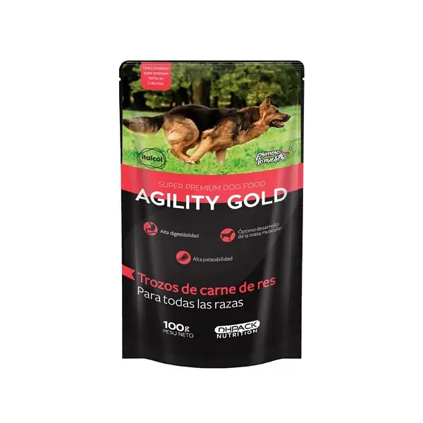 Agility Gold Pouch Carne Res