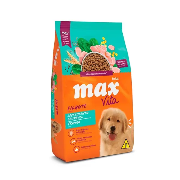 MAX VITA FILHOTE CRECIMIENTO SALUDABLE 10.1KG