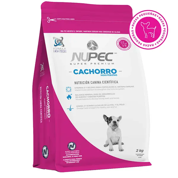 Nupec - Cachorro - Razas Pequeñas