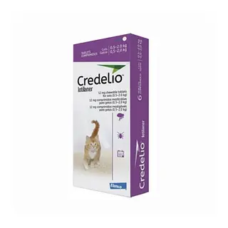 Credelio Gato 12mg (0.5-2.0kg) Morada
