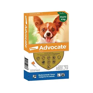 ADVOCATE PERRO 0,4 ML X 4 KL