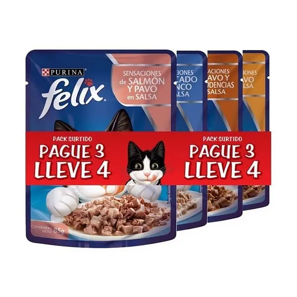 FELIX PAGUE 3 LLEVE 4 