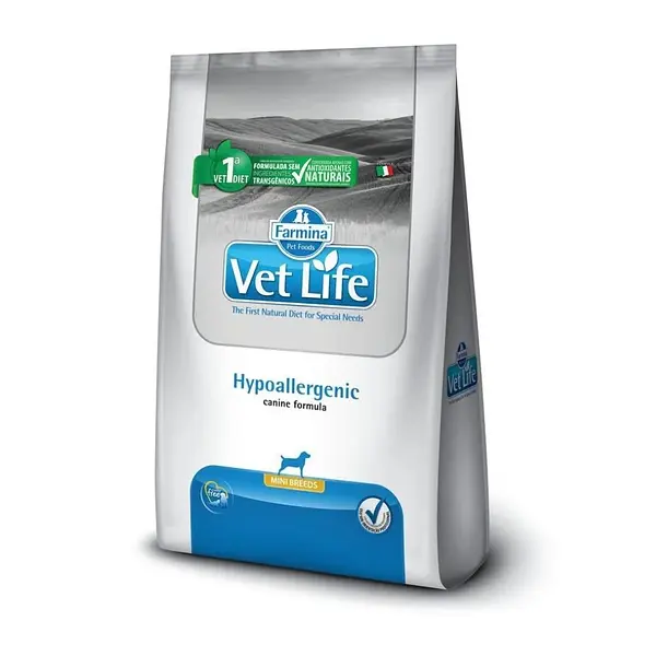 VET LIFE PERRO HIPOALERGENICO MINI 2KG