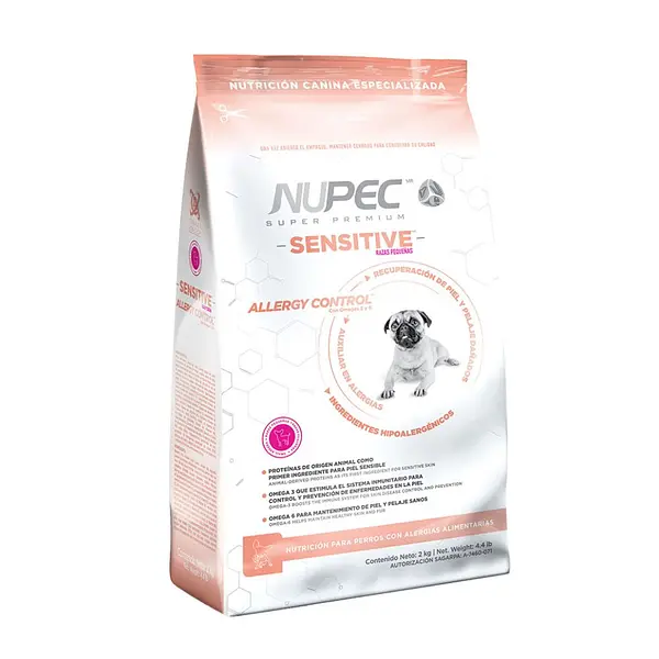 Nupec - Sensitive Skin - Raza Pequeña