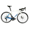 Bicicleta Ruta Compas Pro Blanco/Azul Disco S(490) 9.2kg