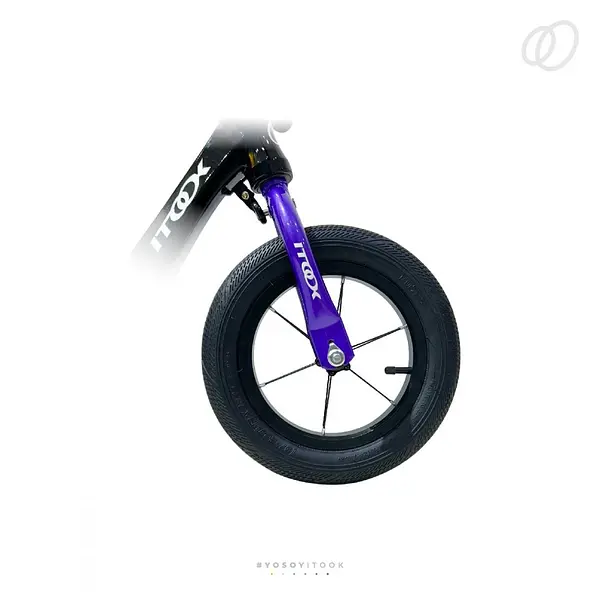 Bicicleta Impulso Itook Push Kids Morado/Negro Ys 728/770