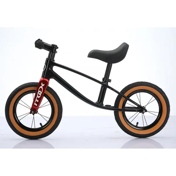 Bicicleta Impulso Itook Negro/Rojo Carbono Kid Push 1351t