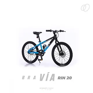 Bicicleta Itook Bravia T-12000 Rin 20" Azul+Negro