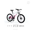 Icicleta Itook Bravia T-12000 Rin 24" Rosado+Blanco