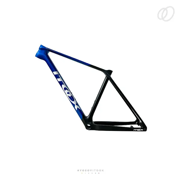 Marco Mtb Fly One Azul Escarchado/Negro Mate L