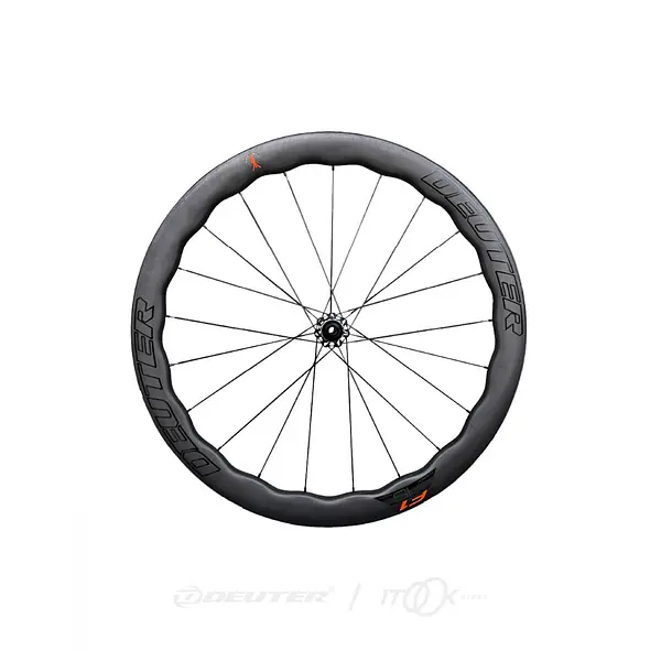 Ruedas F1 Pro Para Bicicletas De Ruta En Carbono/Deuter45-50