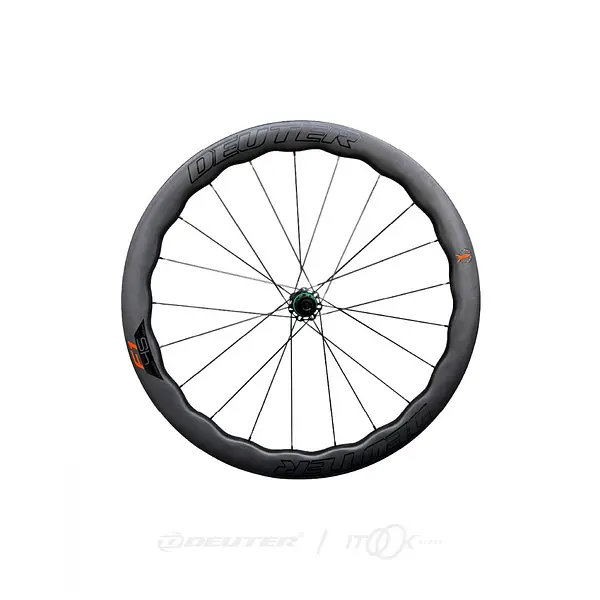 Ruedas F1 Pro Para Bicicletas De Ruta En Carbono/Deuter45-50