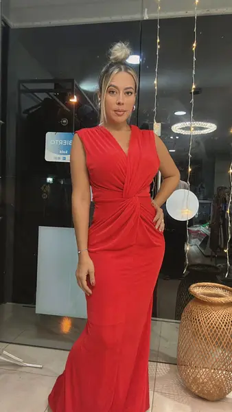 Vestido Largo Chic Y Femenino