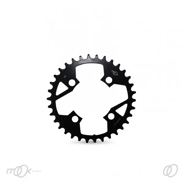 Coronilla 4 Huecos Trek Marlin 7 Acero Bcd 82 ( 32t)