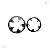 Set De Coronillas 39 / 53t Ruta Bcd 110 Mm 5 Tornillos
