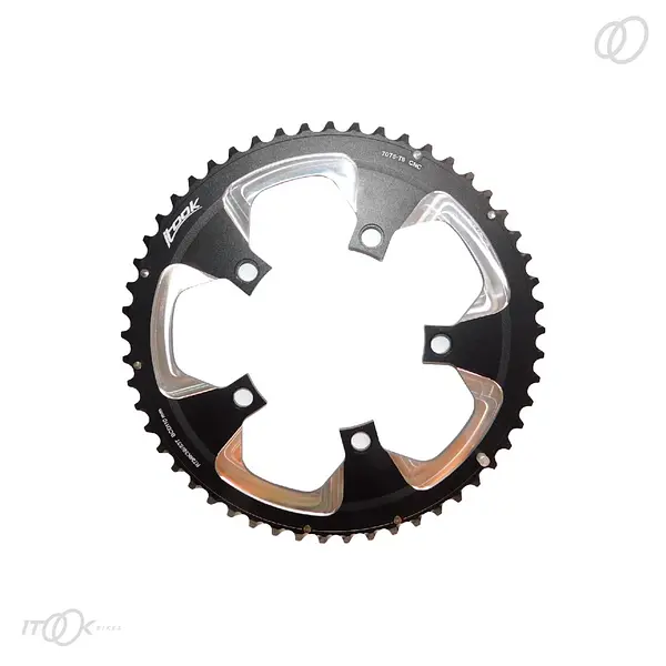 Set De Coronillas 39 / 53t Ruta Bcd 110 Mm 5 Tornillos