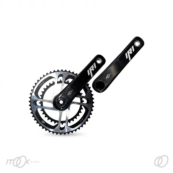 Set Bielas 170mm Ruta Carbono 36/52t Nw Itook 570 Gr