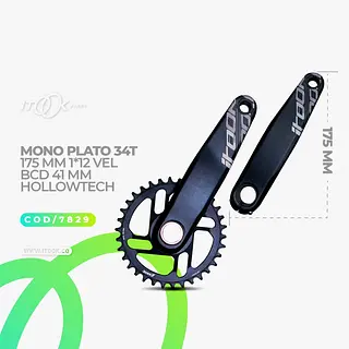 Monoplato Itook 34t 175mm 1*12 Vel Bcd 41mm Hollowtech