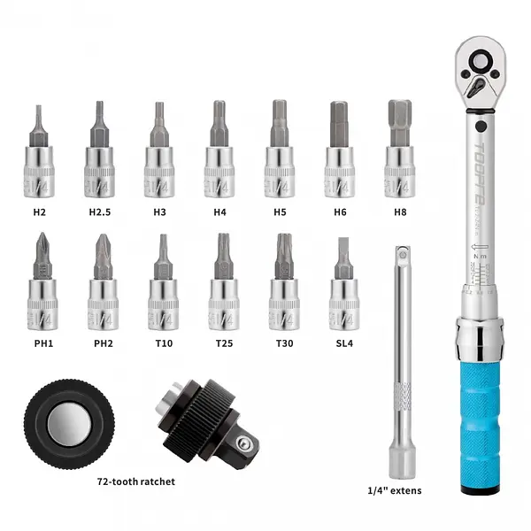 Torquimetro Rachet Con Copas Toopre