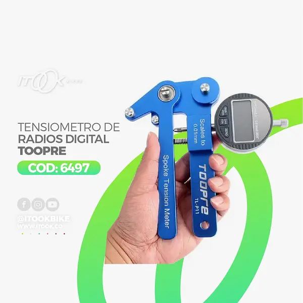 Tensiometro De Radios Digital Toopre