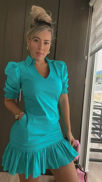 Vestido Verde – Estilo Fresco