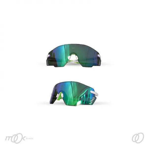 Gafas Polarizada Full Revo Itook White / Green
