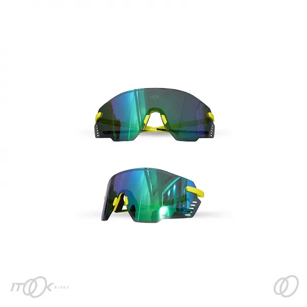 Gafas Polarizada Full Revo Itook Yellow / Green