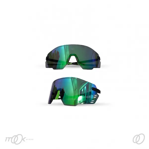 Gafas Polarizada Full Revo Itook Black / Green