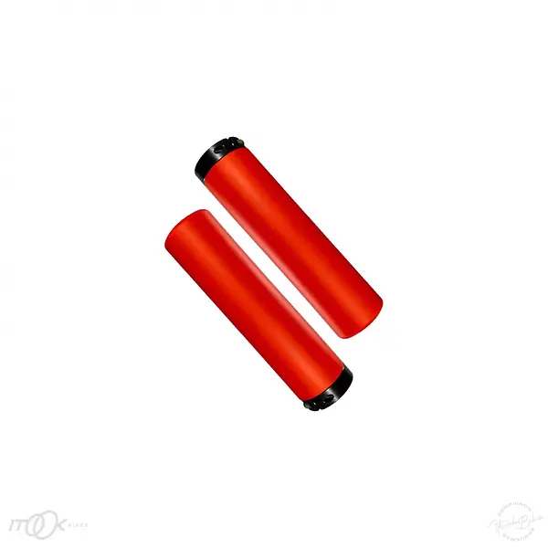 Grips Para Manillar Mtb Eva Color Rojo