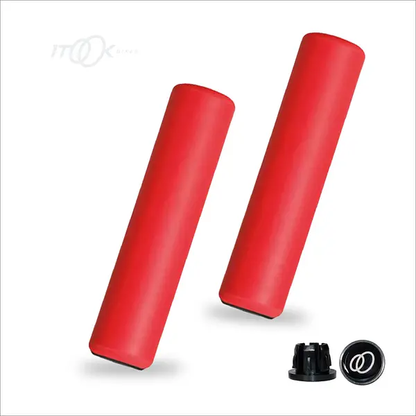 Grips Manillar Itook Silicona Rojo