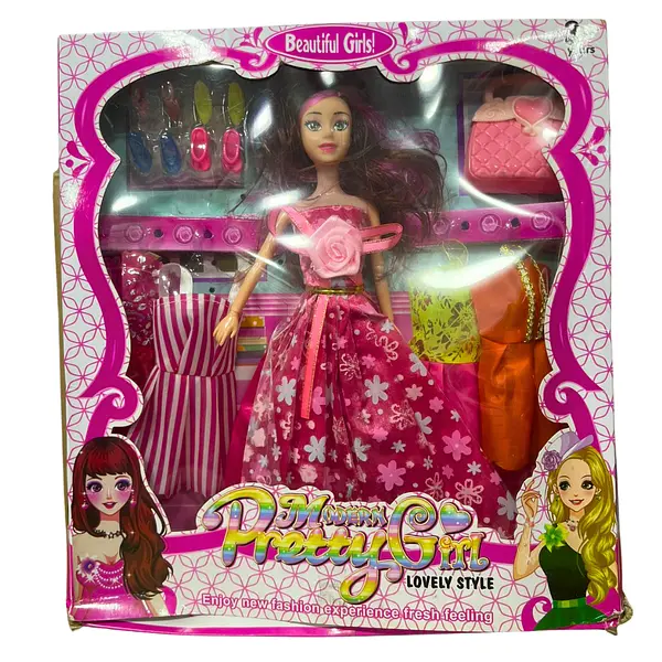 Muñeca Bonita Y Moderna