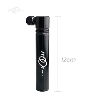 Mini Bomba Itook Compatible Negro P / 90 Psi Cnc Aluminio