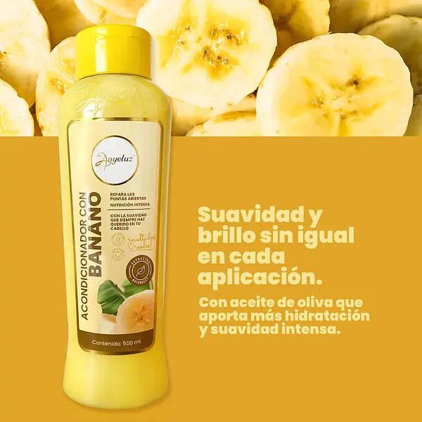 Acondicionador Con Banano Anyeluz