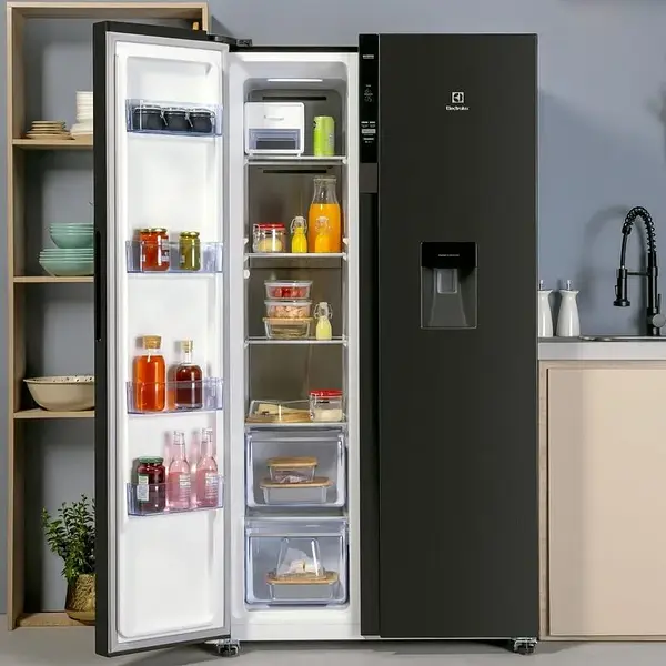 Nevecón Electrolux Side By Side No Frost 529l Inverter Negro
