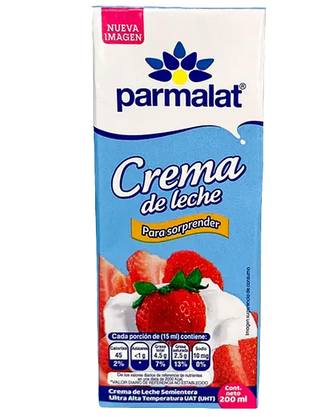 Crema De Leche Parmalat X200ml