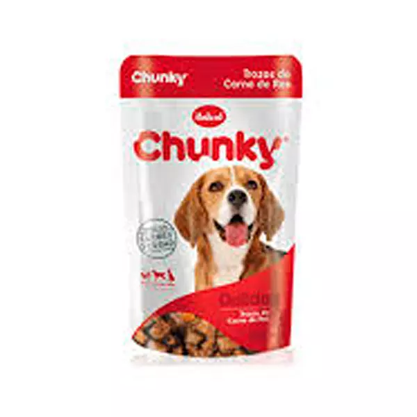 Trozos De Carne Para Perro Chunky Delidog 100 Gr