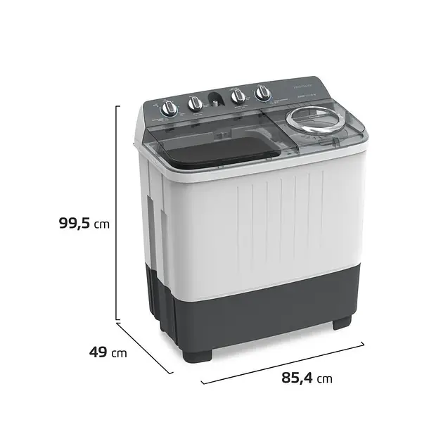 Lavadora Semiautomática Frigidaire 12 Kg Doble Tina