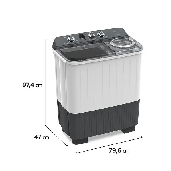 Lavadora Semiautomática Frigidaire 9 Kg | Doble Tina
