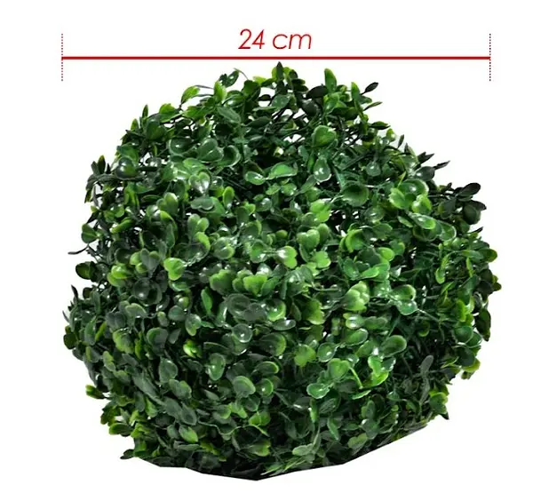 Bola De Hierba De Milán Artificial Grande